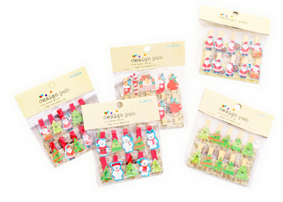 聖誕小木夾照片夾 A1303