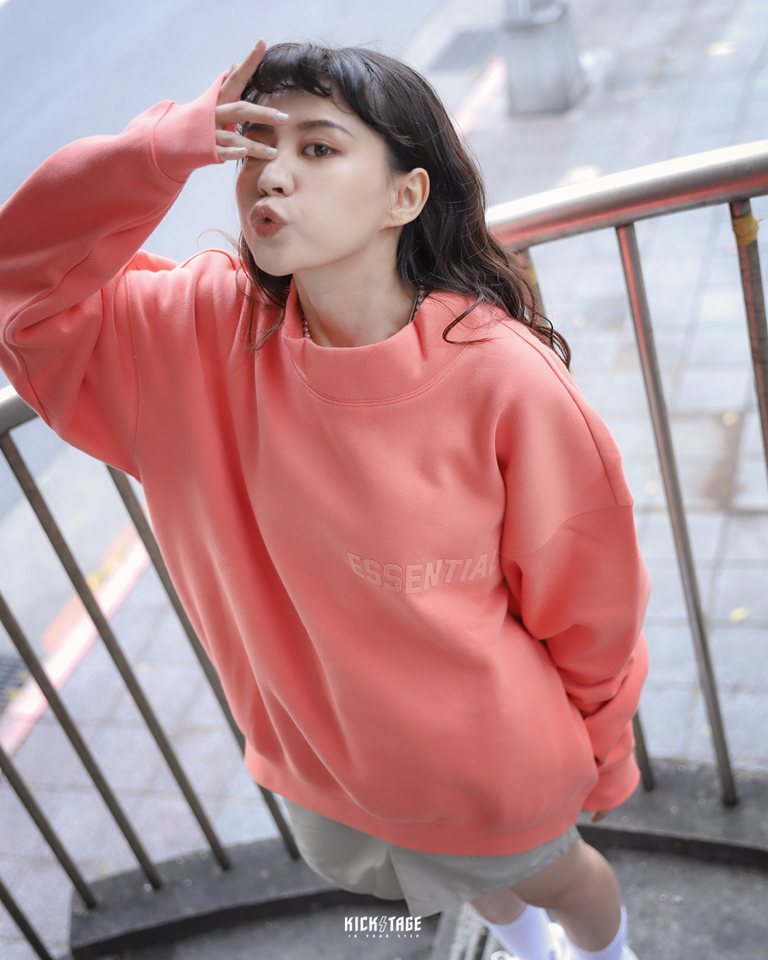 **特價商品售出不退換**FOG Fear Of God Essentials MOCKNECK 五色 小高領 內刷毛 長袖衛衣 大學T【192SU222230F】