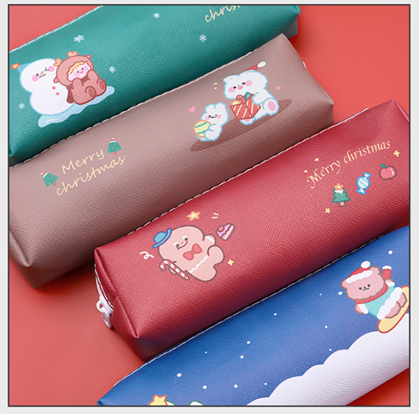 聖誕PU卡通筆袋 A1804