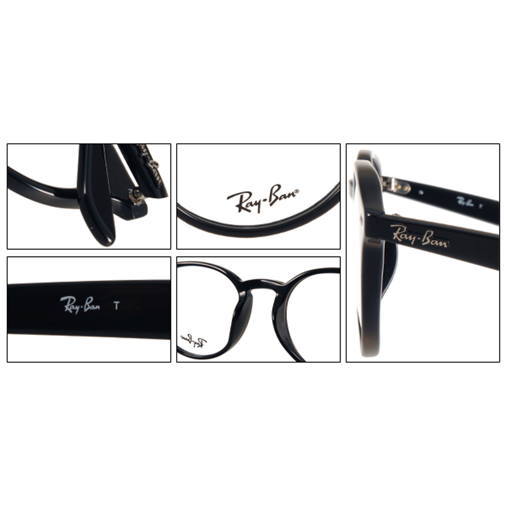 Ray Ban】RB2180VF 2000-51mm 復古圓框光學眼鏡