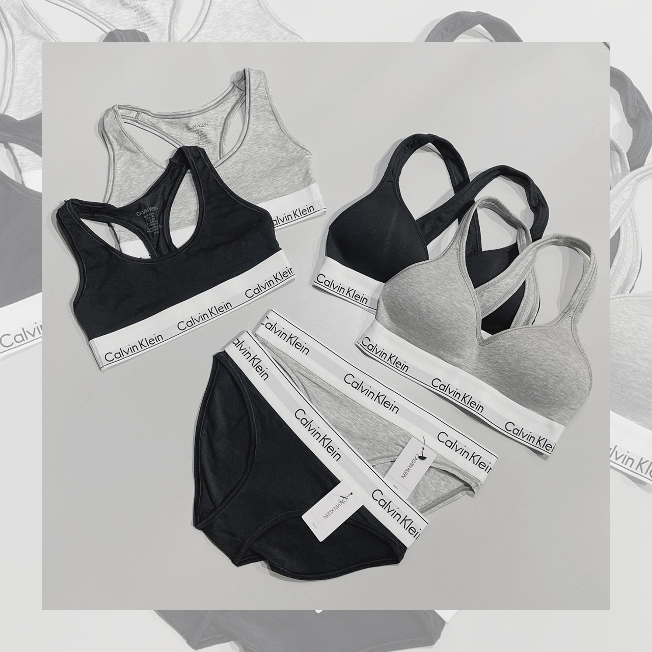 Calvin Klein CK 運動內衣 內褲 無鋼圈 有襯墊 背心【ckunderwear】