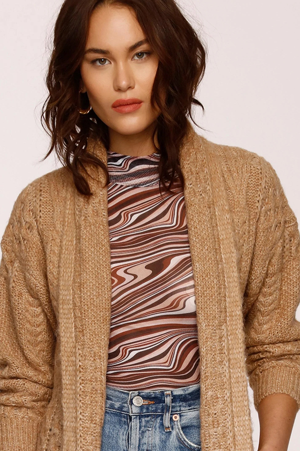 Heartloom - Plumeria 針織長版外套