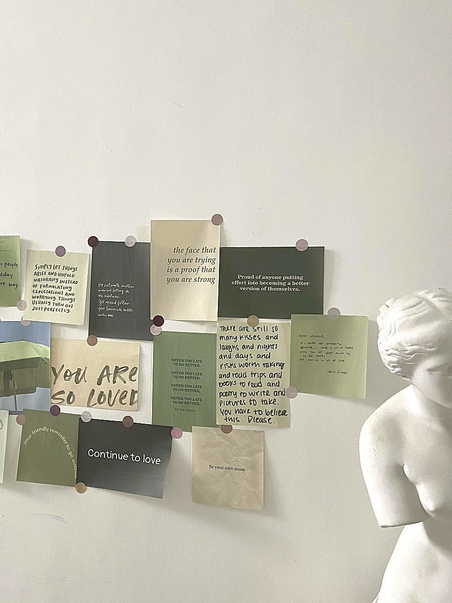 《1095》韓風牆面裝飾卡片