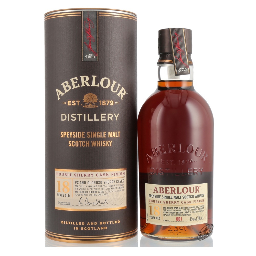 亞伯樂18年雙雪莉桶單一純麥威士忌 Aberlour 18 Years Double Sherry Finish Single Malt Whisky