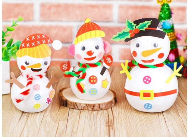 聖誕節小雪人娃娃DIY材料包 M138