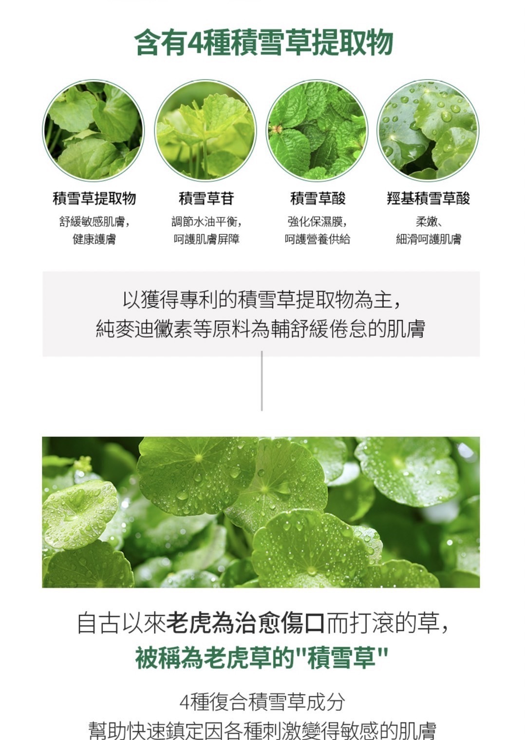 Medi-peel美蒂菲積雪草面膜官方成分照