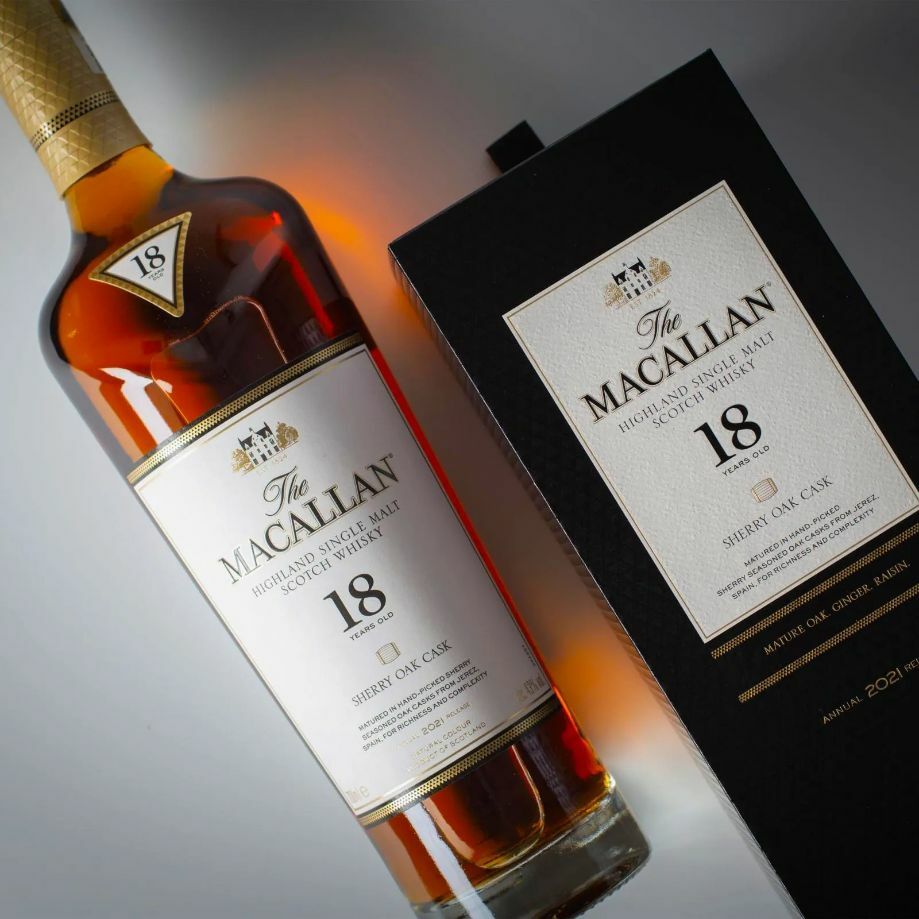 The Macallan 18 Years Old Sherry Oak 2021 Release