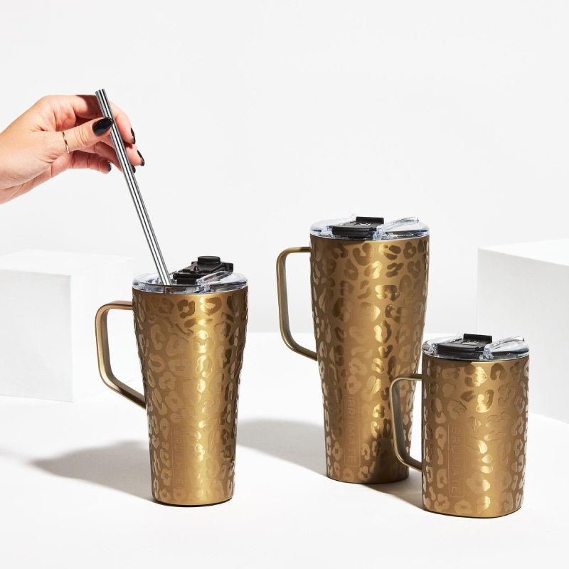 BrüMate 不鏽鋼吸管 三件套組 | 閃耀彩虹