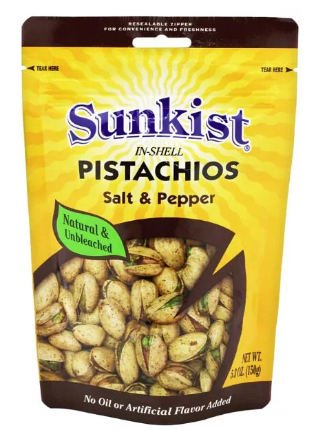 新奇士 - 黑胡椒鹽焗有殼開心果150g