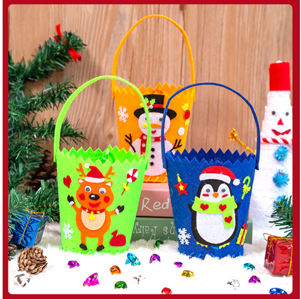 聖誕節袋 diy手工製作材料包 M5724