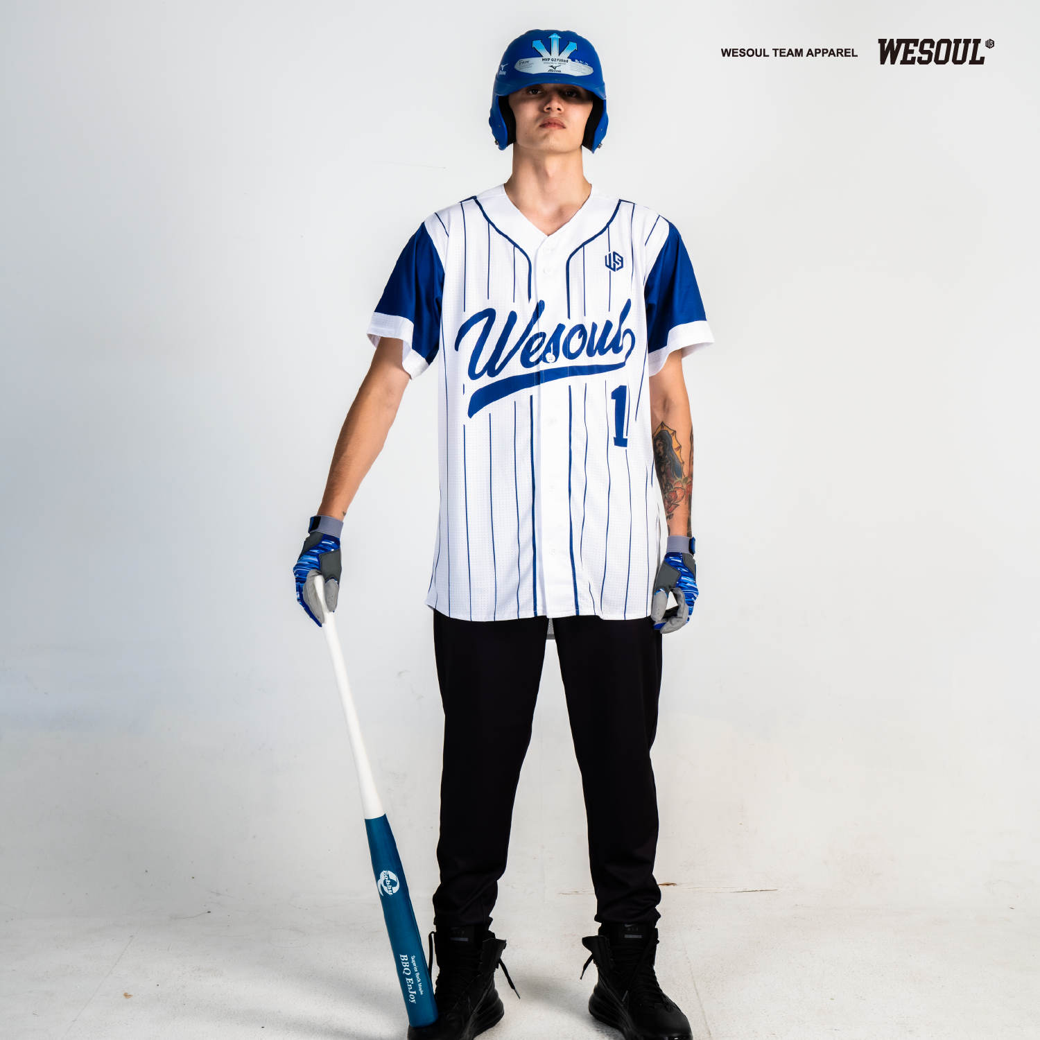【WESOUL】WSB003 全客製棒壘球服（美式復古）/ 客製隊徽，號碼，姓名不加價 / 球衣