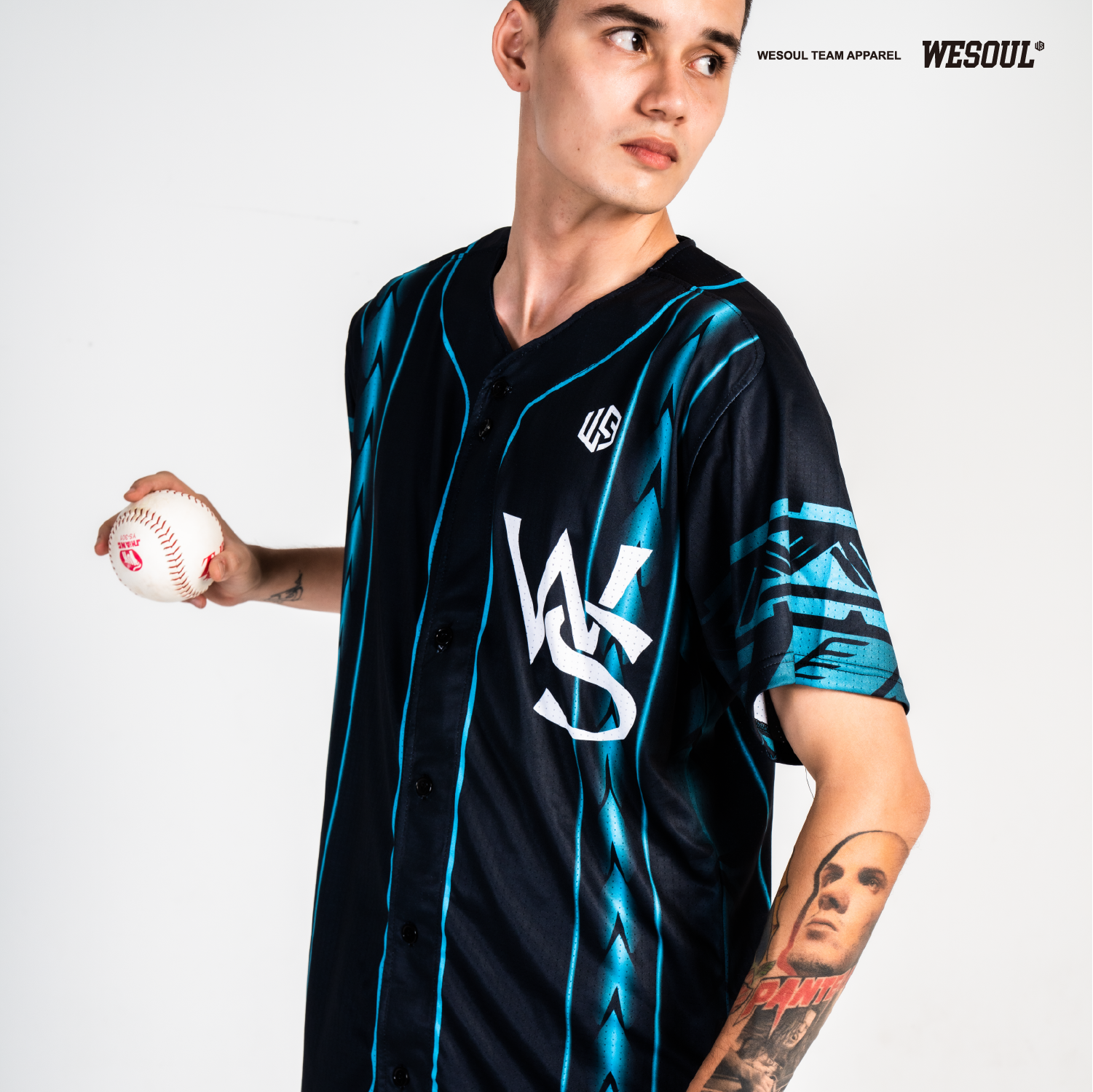 【WESOUL】WSB005 全客製棒壘球服（星際酋長）/ 客製隊徽，號碼，姓名不加價 / 球衣