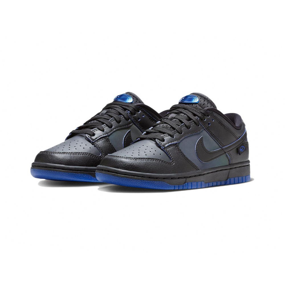 Nike Dunk Low Black Royal Iridescent 皇家彩虹 標籤 FB1842-001