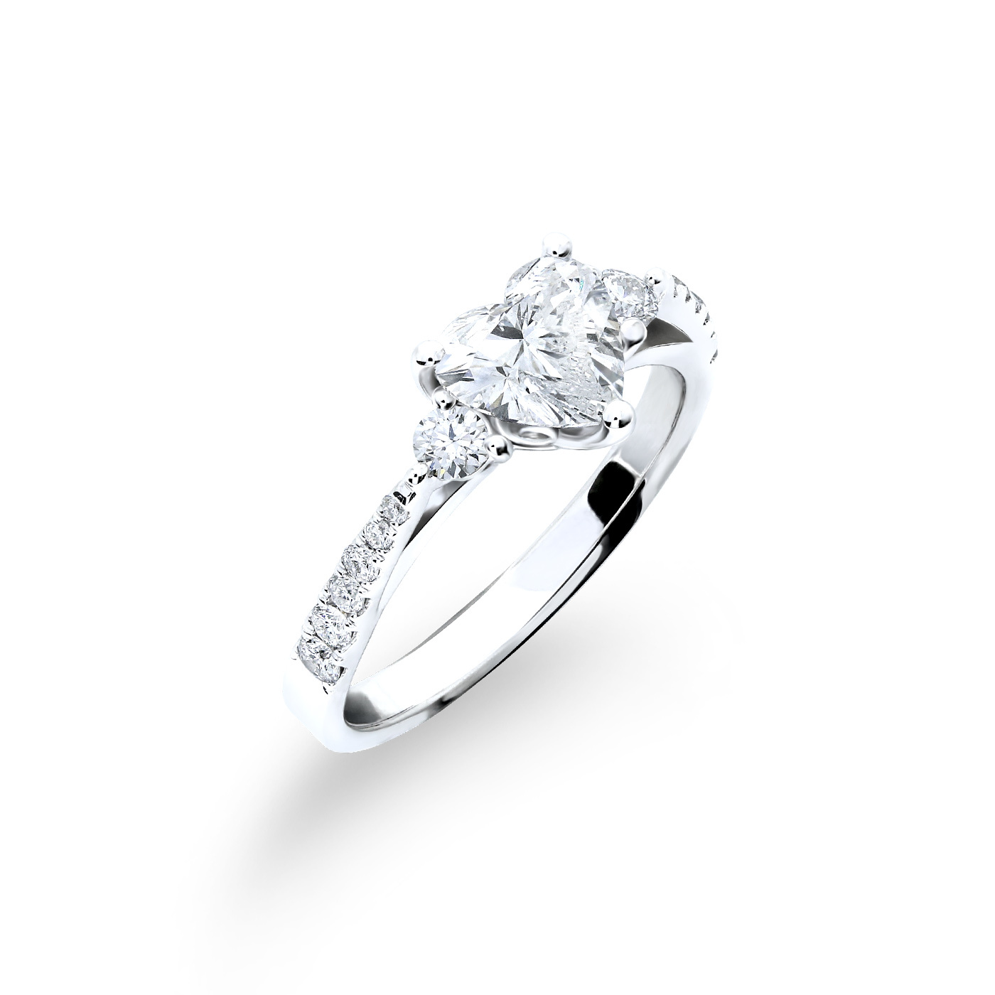 心漣 — GIA1克拉心形鑽戒