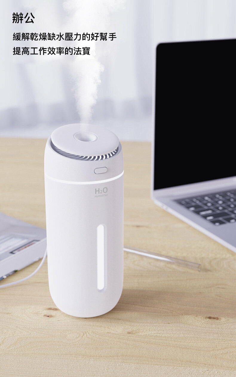 納米超聲波加濕器 香薰加濕機 秋冬肌膚乾燥滋潤 納米靜音保濕 LED安睡氛圍小夜燈 車載補水 USB供電