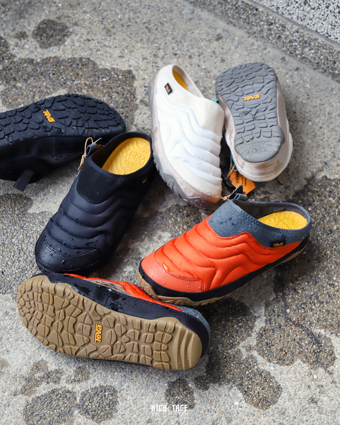 TEVA REEMBER TERRAIN 黑色 白灰色 夕陽橘灰 防潑水 抗撕裂鞋面 戶外機能拖鞋 露營鞋 包頭拖鞋【TV1129582】【TV1129596】