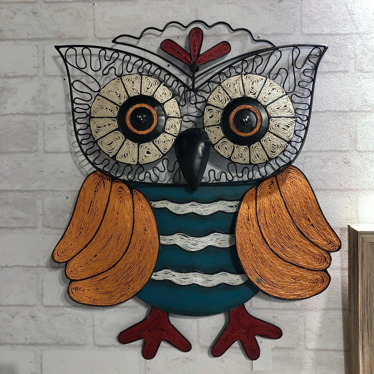 貓頭鷹壁飾