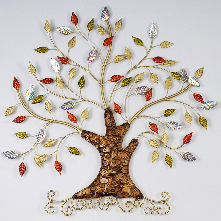 彩葉發財樹壁掛