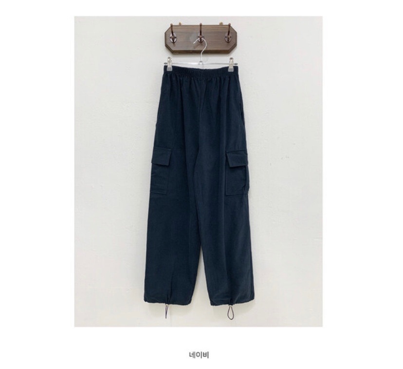 【優惠現貨】韓網同款 ! 秋冬VER可束腳工裝褲（5色）