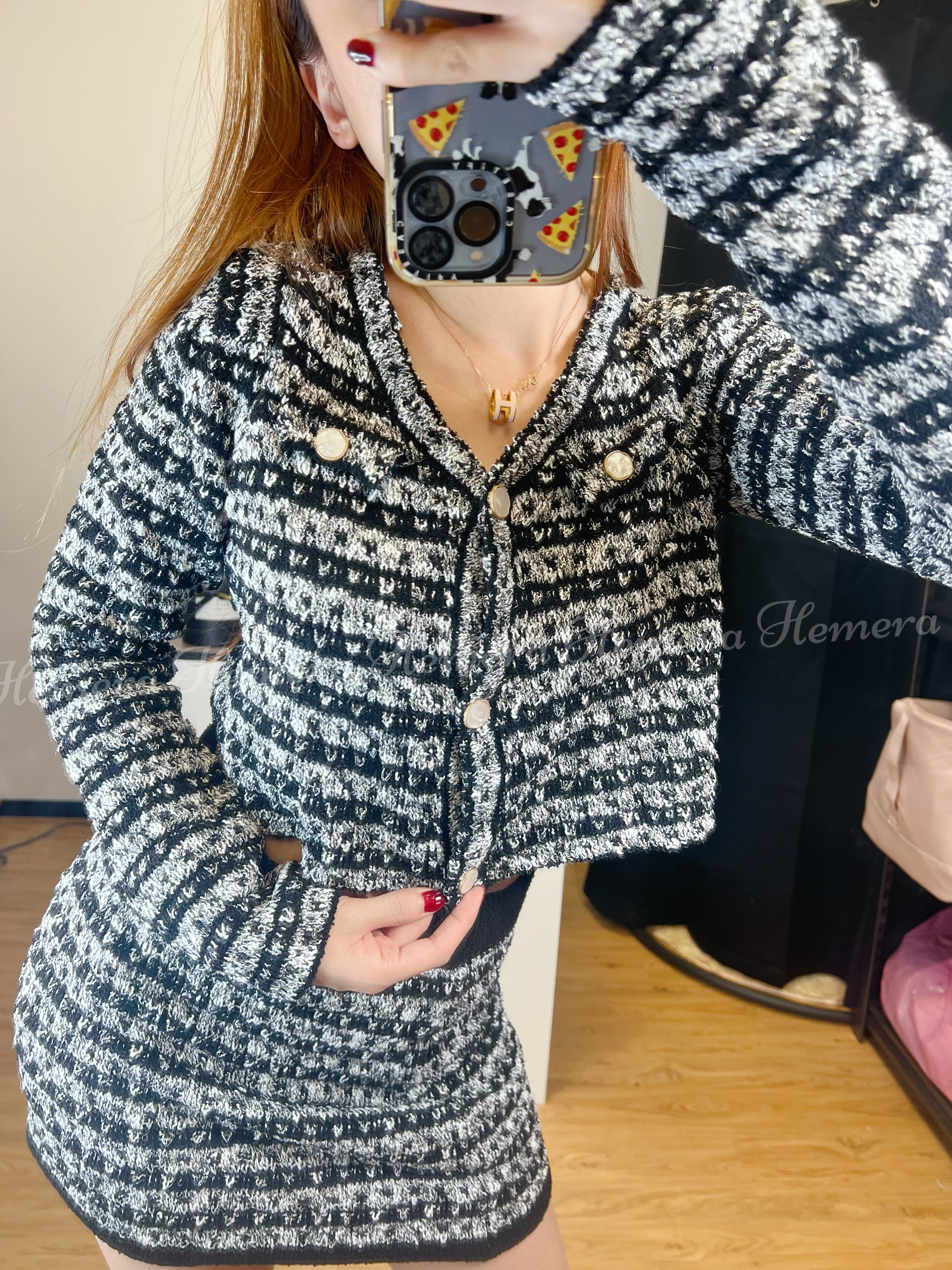 IN STOCK: COCO STYLE: 3混色溫柔可愛小香套裝 ST22S1012