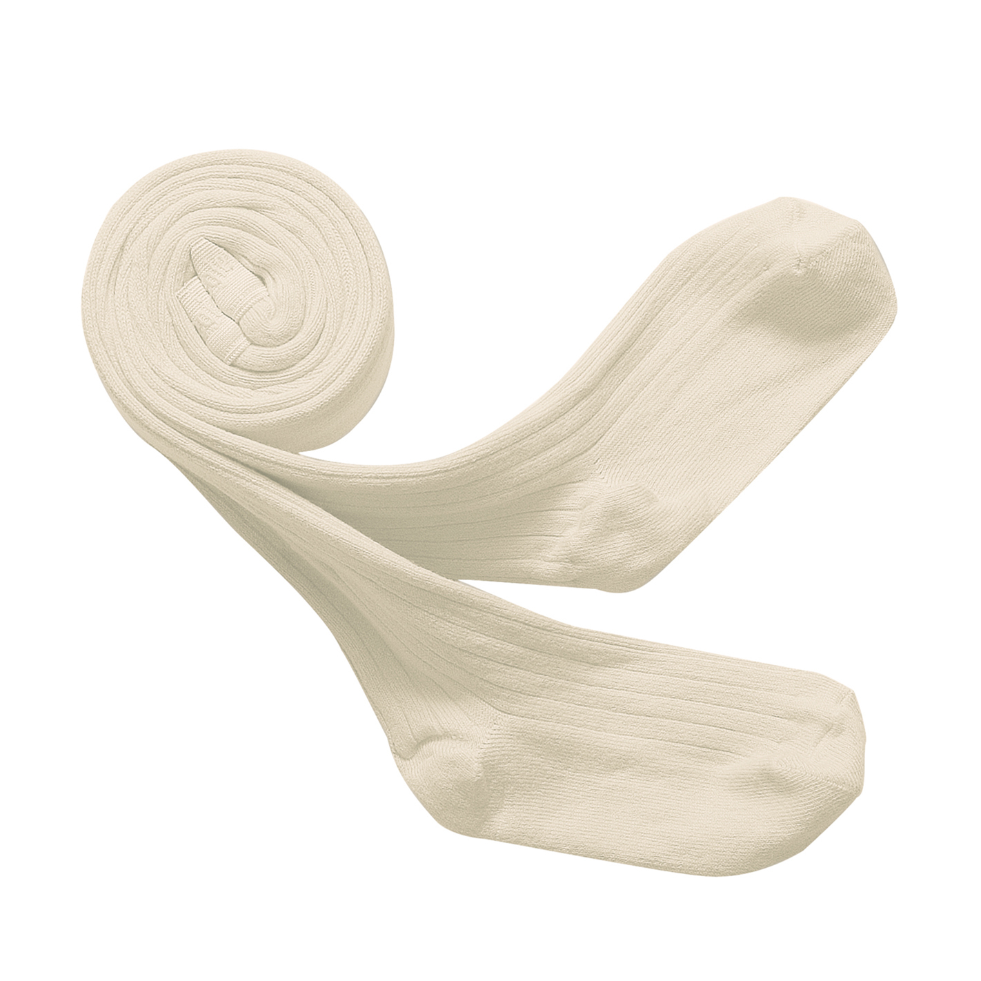 COLLÉGIEN - Louise Ribbed Tights（Doux Agneaux）