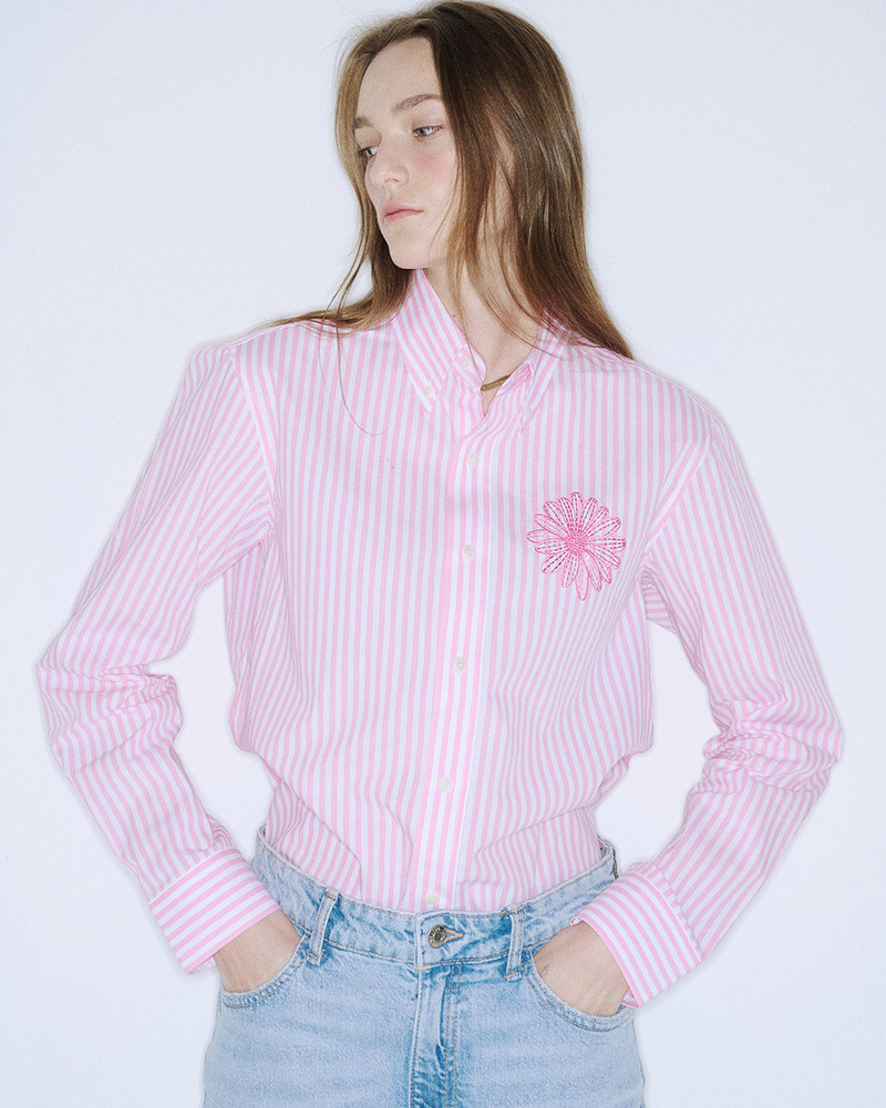 Mardi Mercredi COTTON SHIRT CANDY STRIPE