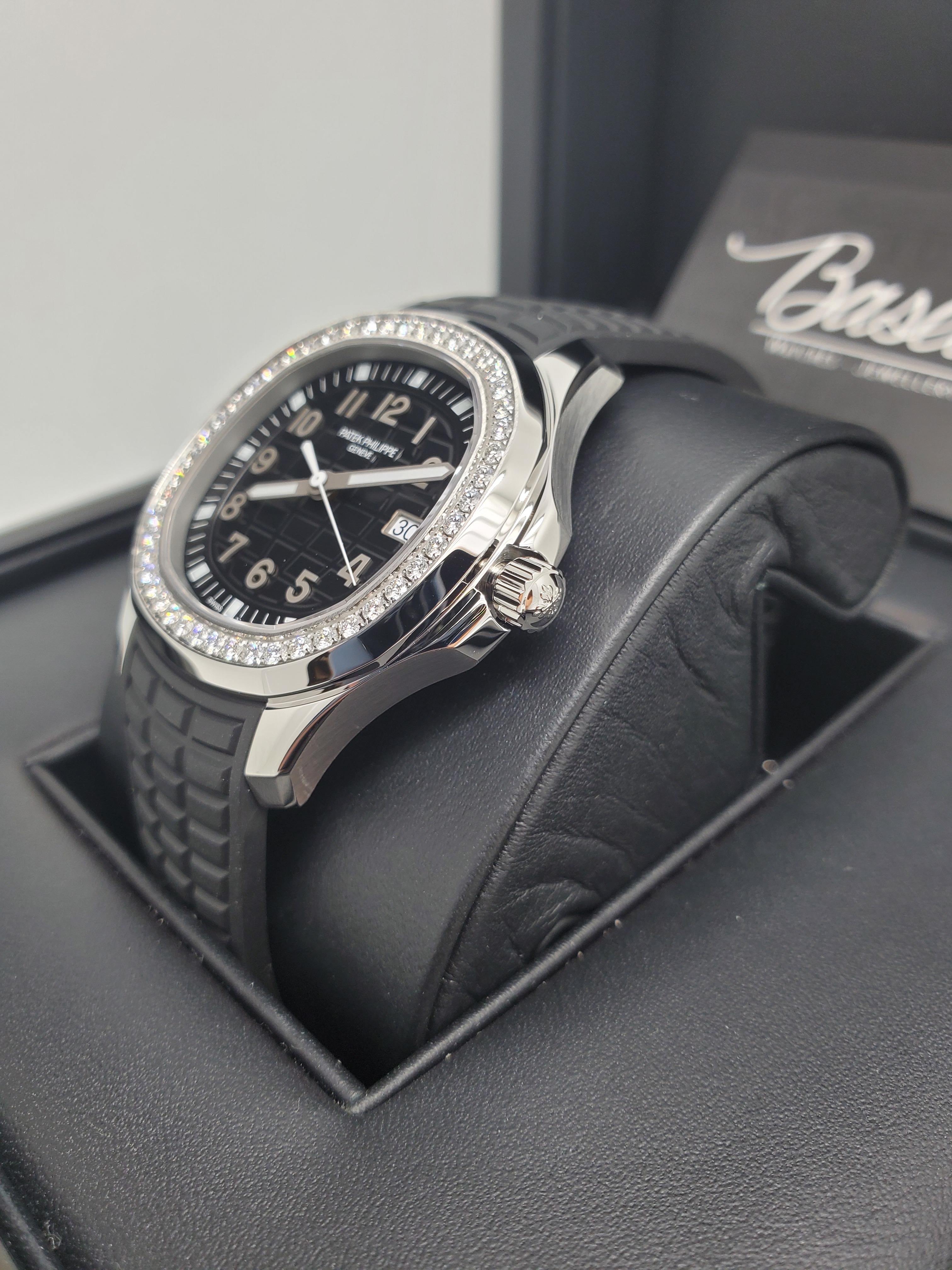 Bracelet Montre Patek Philippe Noir 21 Mm - Référence 33152, Occasion