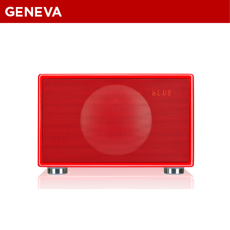 Geneva Classic M DAB+ Con Bluetooth E Orologio Digitale – Finish Nero Lucido