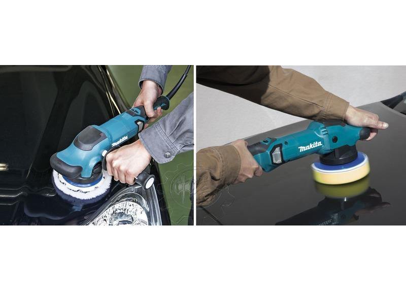 ＊中崙五金【附發票】日本製 牧田電動打蠟機 抛光機 5段調速 恆速控制 可分粗磨 細磨操作 PO6000C