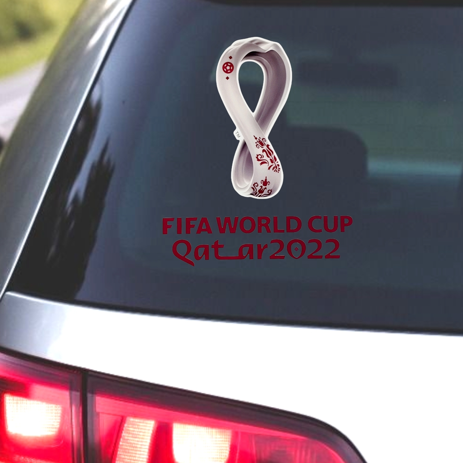 2022年世界盃會徽透明貼紙