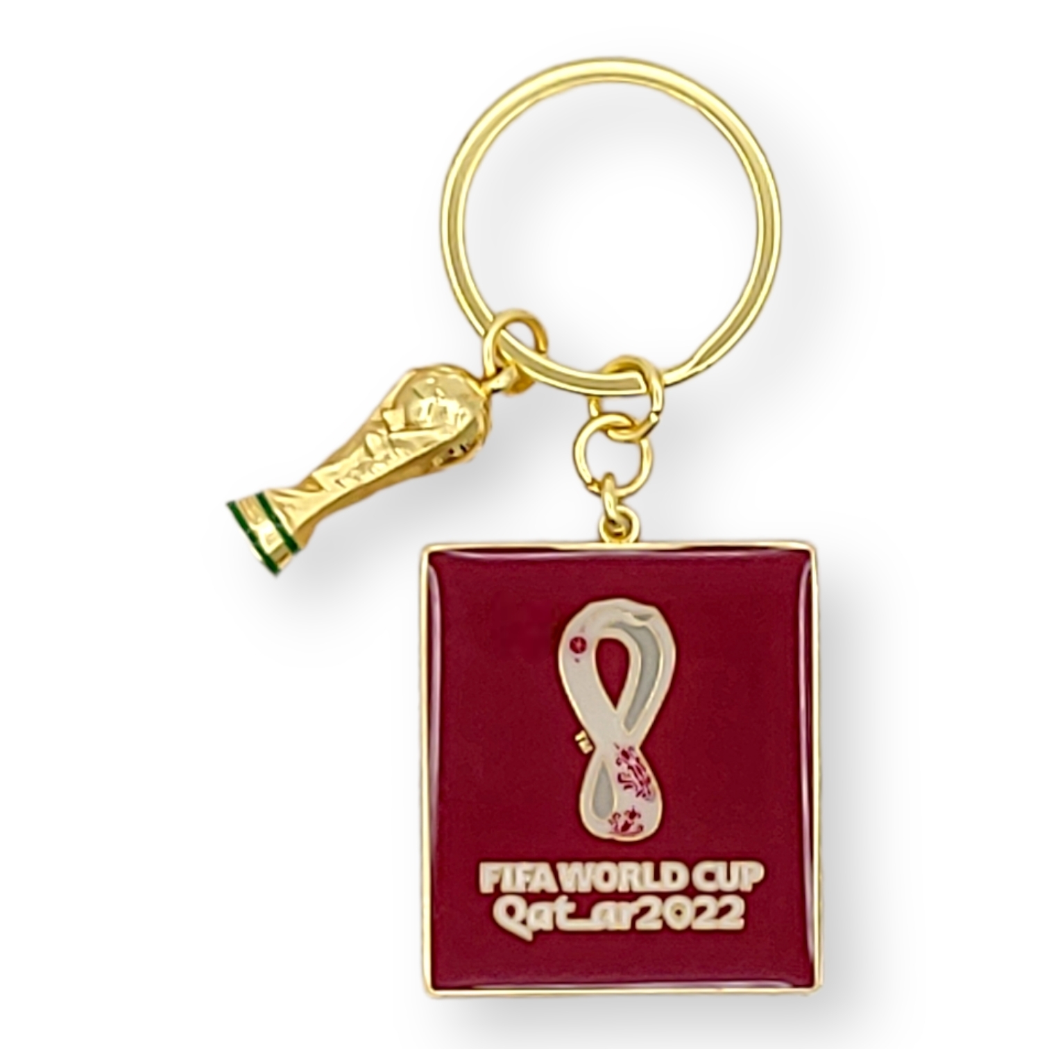 2022年世界盃迷你3D立體獎盃連大牌鎖匙扣