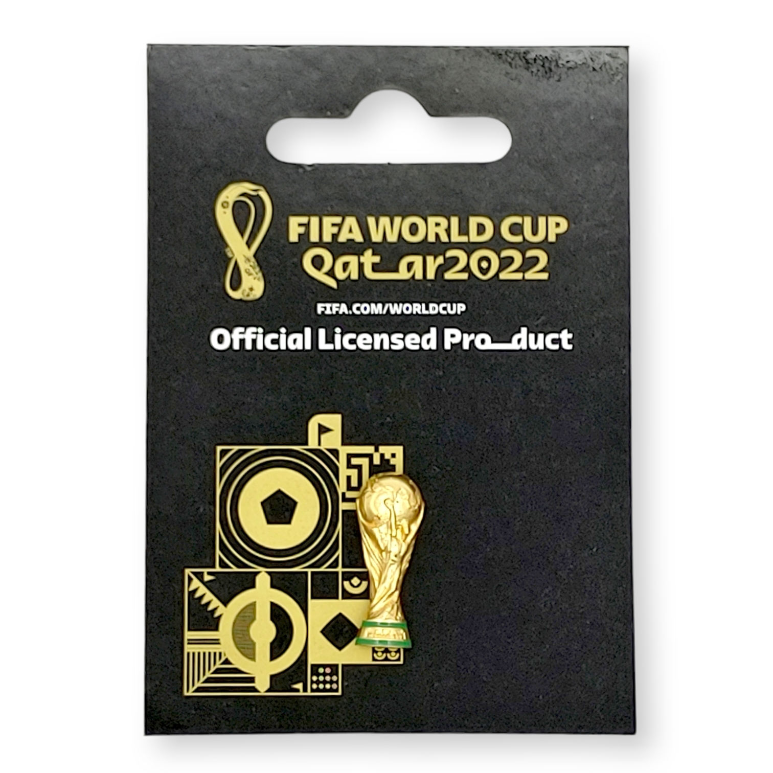 2022年世界盃3D立體獎盃襟章