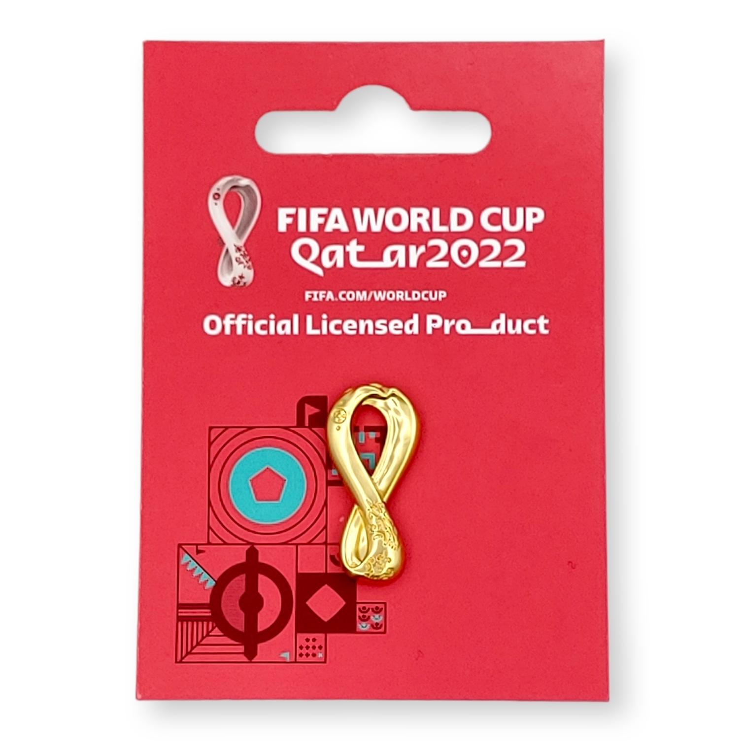 2022年世界盃3D立體會徽襟章