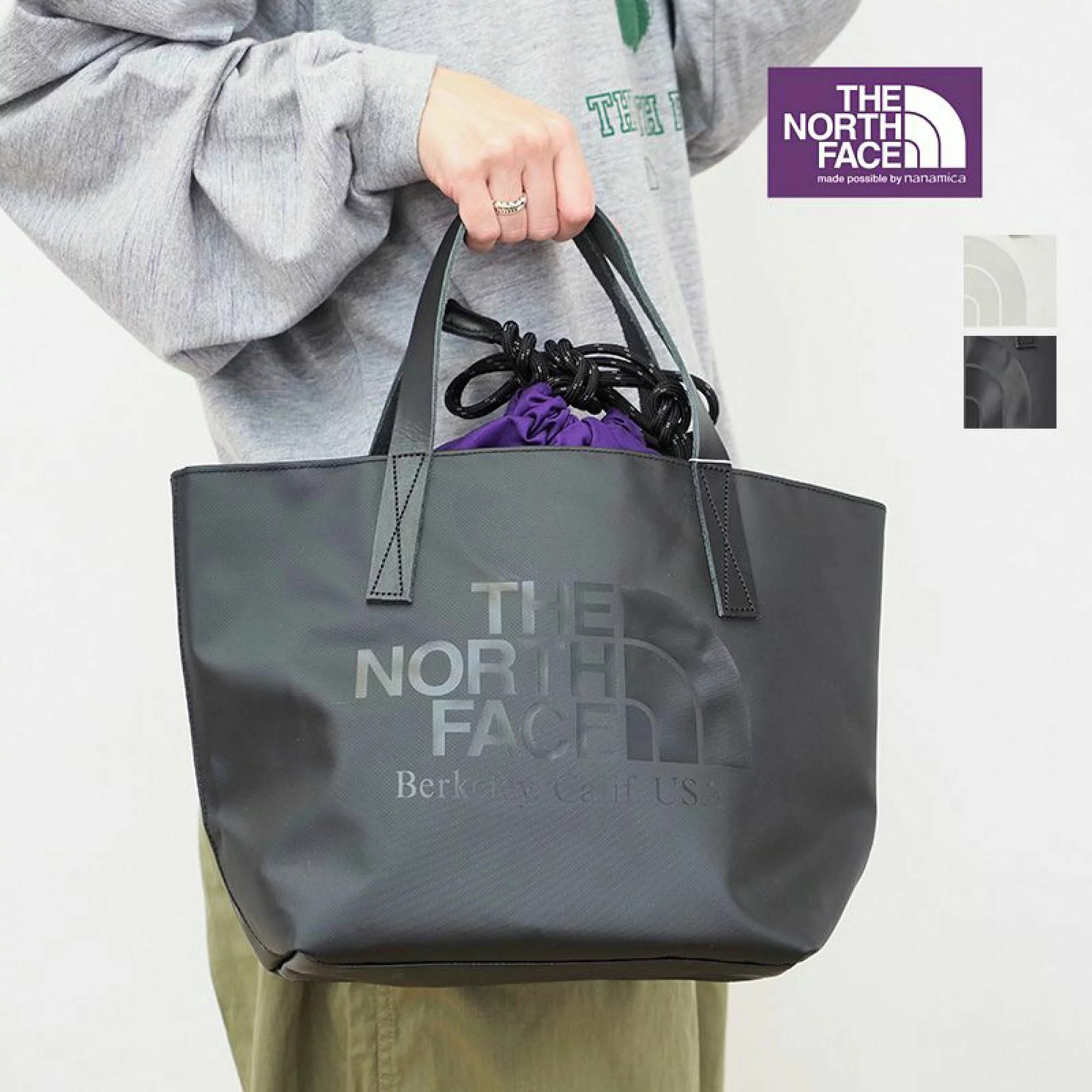 日本直送 THE NORTH FACE" PURPLE LABEL TOTE BAG