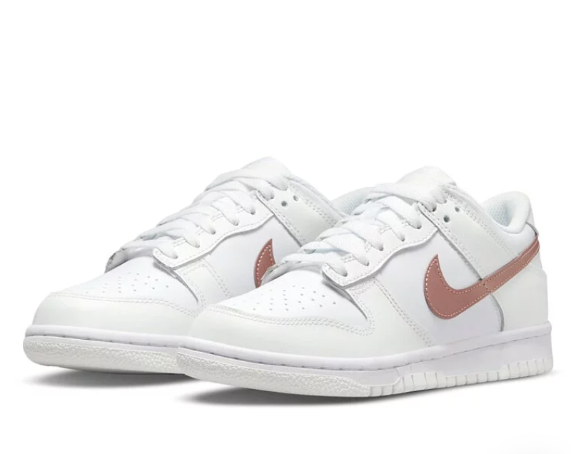 現貨>Nike Dunk Low White Pink GS 玫瑰金DH9765-100