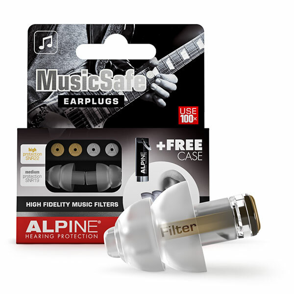 Alpine MusicSafe 高保真音樂耳塞 無痛耳塞 隔音耳塞 軟耳塞 耳塞 ALPINE-M-S
