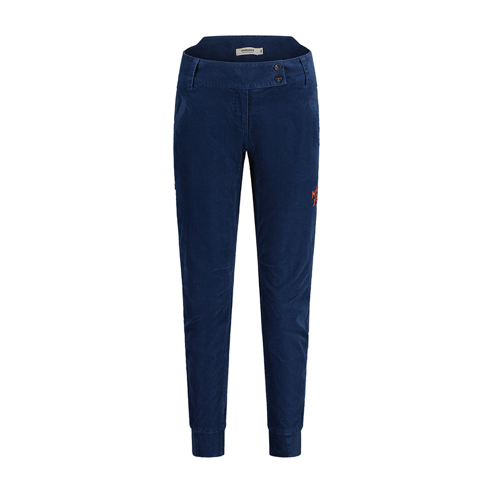 【MALOJA】女有機棉燈芯絨長褲 / 22MA34163-[綠、藍]