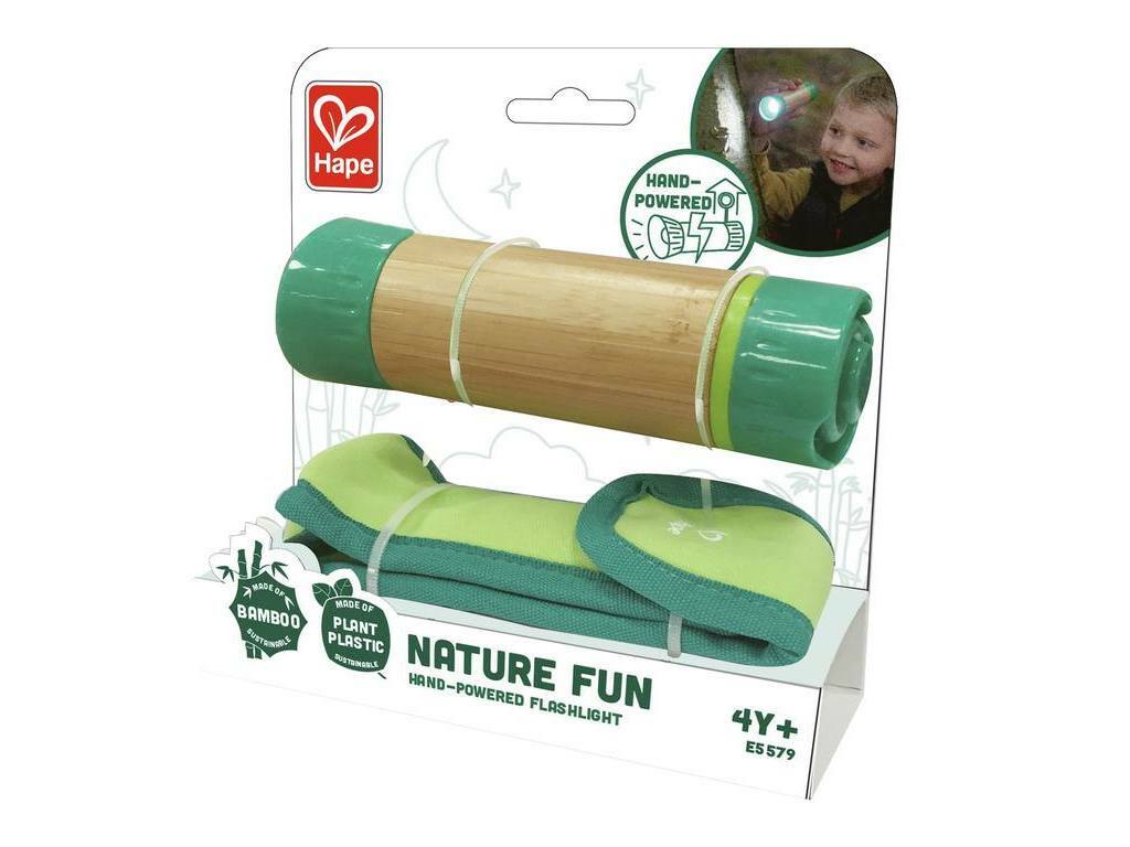 Hape Hand Powered Flashlight, E5579A