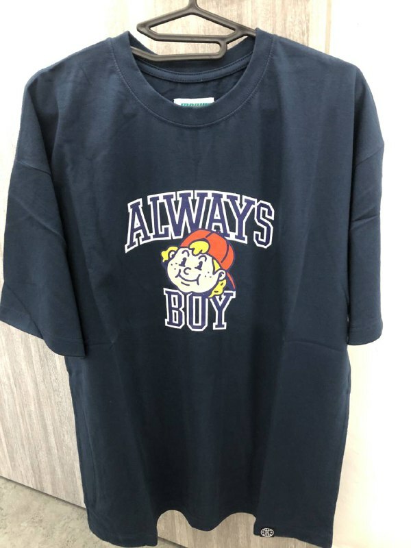 [S] MARK M ALWAYS BOY TSHIRT,NAVY, MC-IBD8861-2-NAVY (SMKM30)