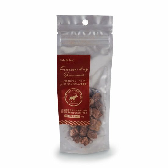 White Fox Dry Freeze Deer Meat 120g