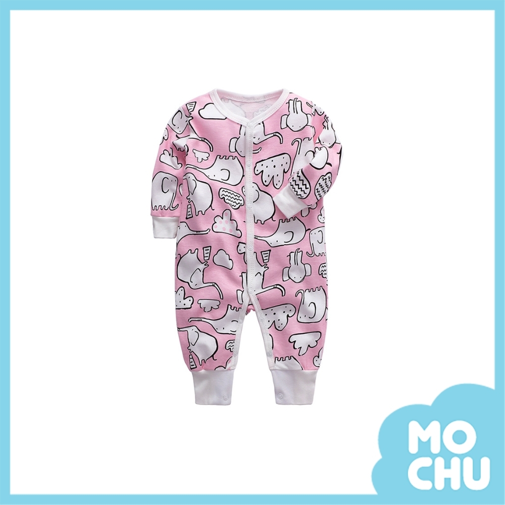 長鼻子大象長袖連身衣(兩色)