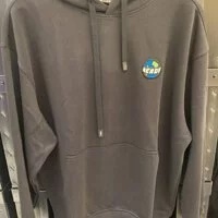 [S] NERDY ALIEN SLOGAN PULLOVER,BLACK, SN141 (SN141)
