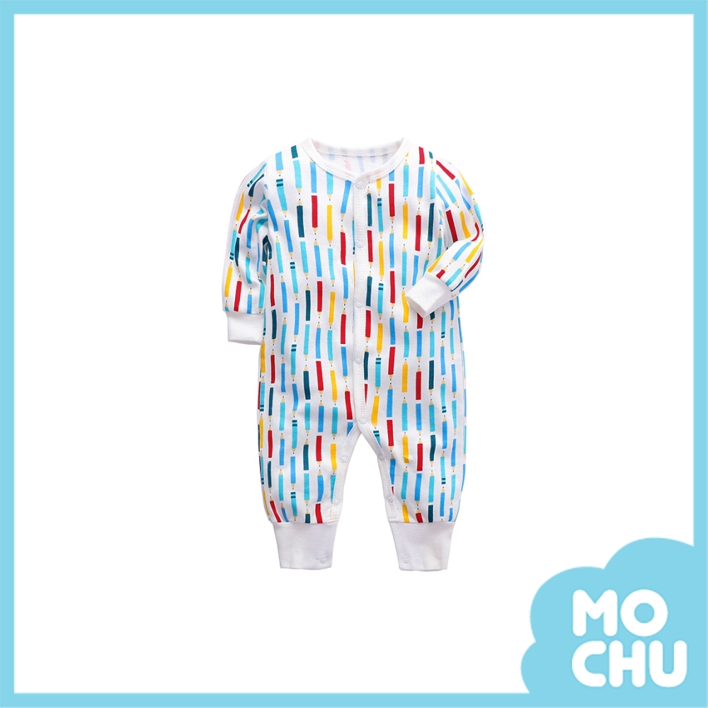 彩色鉛筆長袖連身衣