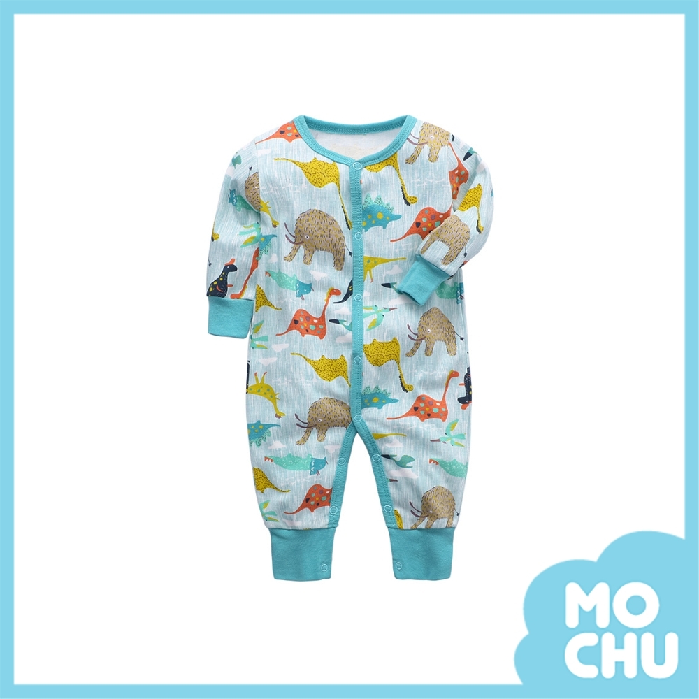 恐龍家族長袖連身衣