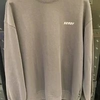 [S] NERDY ALIEN NY TRACK SWEATSHIRT,GRAY, SN146 (SN146)