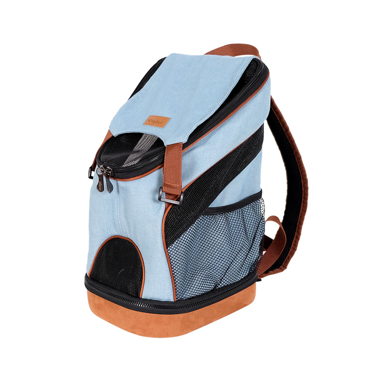 Ibiyaya New Denim Fun Lightweight Pet Backpack