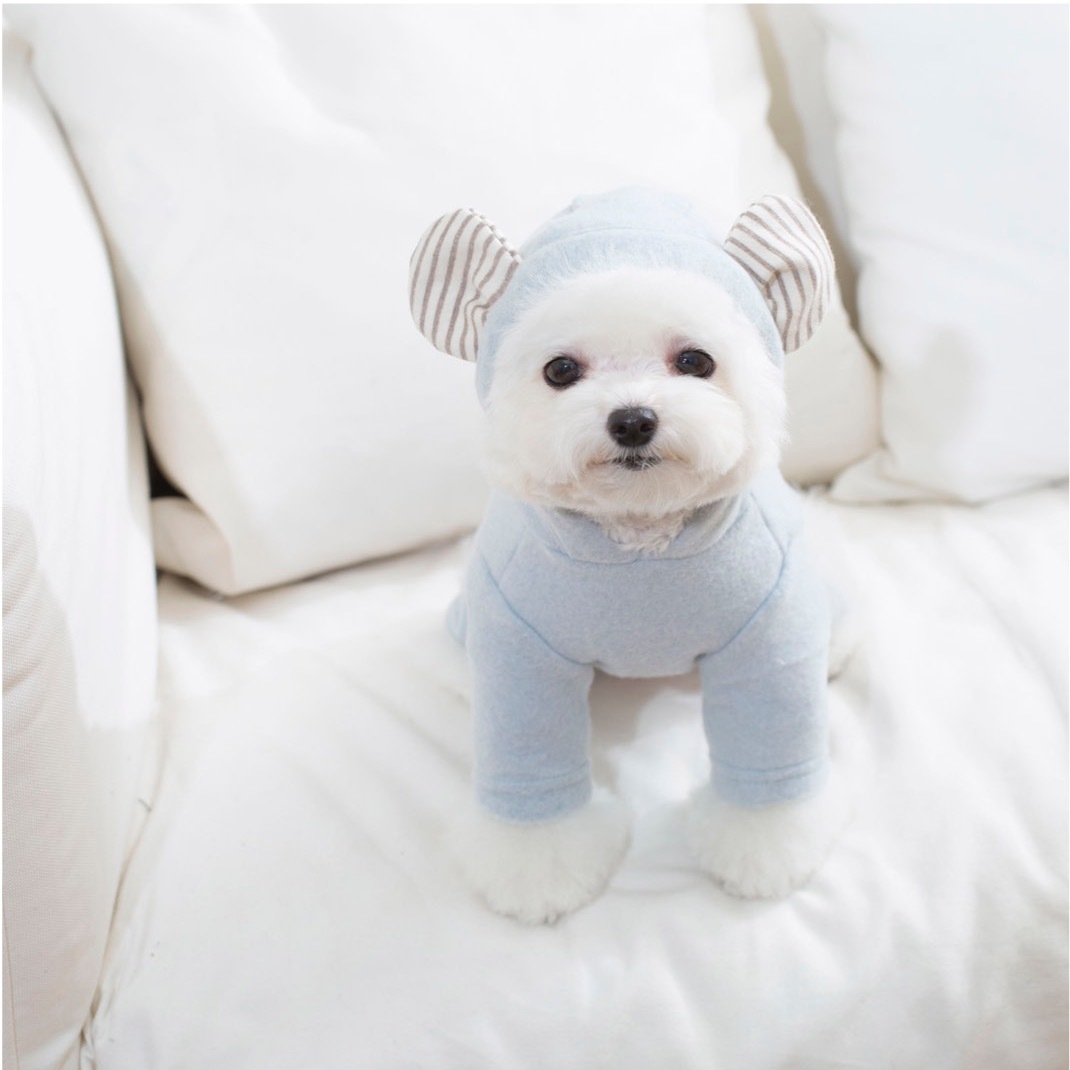 OPAAAP LuLu小熊連身褲 (藍/黃)