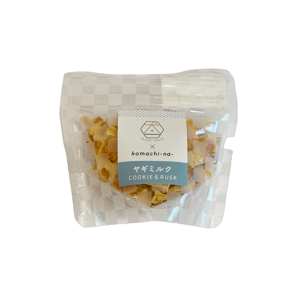 【Ichi-Inu X Komachi-na】Japan Goat Milk Cookie & Rusk