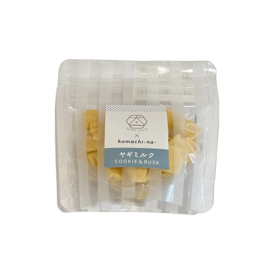 【Ichi-Inu X Komachi-na】Japan Goat Milk Cookie & Rusk