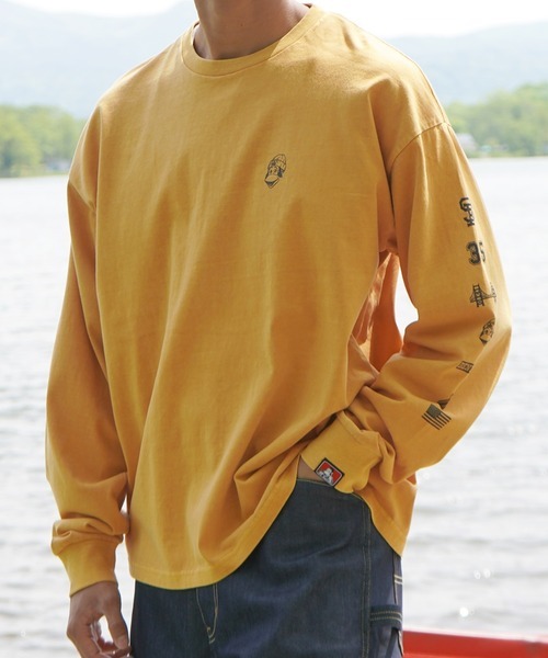 [現貨] BEN DAVIS / PIGMENT DYE PRINT LONG TEE